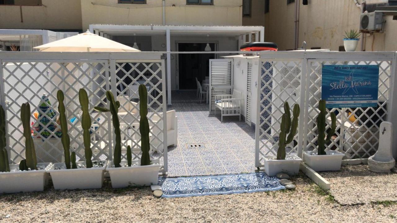 B&B Stella Marina Capo dʼOrlando Buitenkant foto